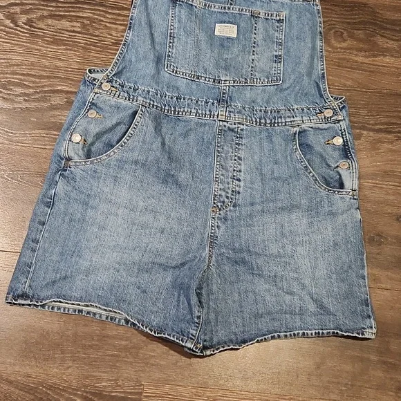 â¤ď¸ LEVI'S VINTAGE INSPIRED DENIM OVERALLS/ SHORTALLS, XL - Picture 6 of 13